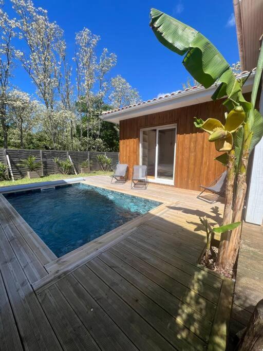 Villa Avec Piscine Proche Du Lac La Teste-de-Buch Dış mekan fotoğraf