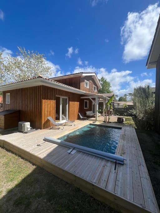 Villa Avec Piscine Proche Du Lac La Teste-de-Buch Dış mekan fotoğraf